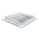 Alumínium szellőzőrács 150x150 mm fehér WDP 150x150