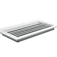 Alumínium szellőzőrács 200x150 mm fehér WDP 200X150