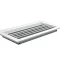 Alumínium szellőzőrács 200x150 mm fehér WDP 200X150