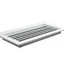 Alumínium szellőzőrács 400x250 mm fehér WDP 400x250