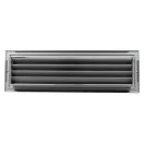 Alumínium szellőzőrács 450x100 mm szürke WDPG 450x100