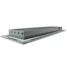 Alumínium szellőzőrács 450x100 mm szürke WDPG 450x100