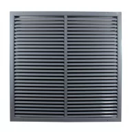 Alumínium szellőzőrács 500x450 mm szürke WDPG 500x450