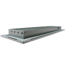 Alumínium szellőzőrács 400x150 mm szürke WDPG 400x150