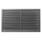 Alumínium szellőzőrács 500x100 mm szürke WDPG 500x100
