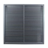 Alumínium szellőzőrács 500x500 mm szürke WDPG 500x500