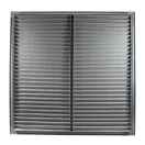 Alumínium szellőzőrács 800x800 mm szürke WDPG 800x800