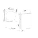 BLAUBERG VENTO EXPERT DUO A30-1 S10 W V.2 egyhelyiséges hővisszanyerős szellőztető