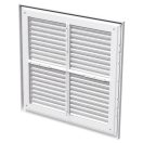 Műanyag szellőzőrács 250x250 mm rovarhálóval  GP 250 N