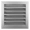 Fém szellőzőrács 250x250