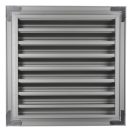 Fém szellőzőrács 315x315