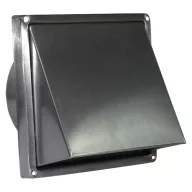 Fém garavitációs zsalus 100 mm szellőzőrács 102 BKN