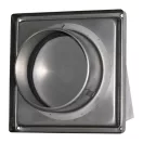 Fém garavitációs zsalus 150 mm szellőzőrács 152 BKN
