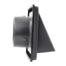 Fém garavitációs zsalus 100 mm szellőzőrács 102 BKND