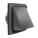 Fém garavitációs zsalus 125 mm szellőzőrács 122 BKND