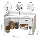 Univerzális FA légszelep 150 mm Dalap 150 WAB