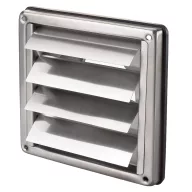Fém gravitációs zsalus 100 mm szellőzőrács 100 RFN