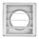 Fém gravitációs zsalus 100 mm szellőzőrács 100 RFNW