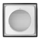 Fém gravitációs zsalus 100 mm szellőzőrács 100 RFNW