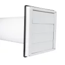 Fém gravitációs zsalus 125 mm szellőzőrács 125 RFNW