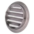 Fém szellőzőrács 125 mm rovarhálóval AV 125