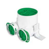Szelepfogadó antibakteriális műanyag  75 mm 