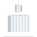 Szűkítő 800/710 gumitömítéssel RDG 800/710