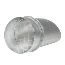 Szellőzőrács fedélel Dalap VFK 125 mm