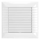 Fürdőszoba ventilátor 100 mm automata zsaluval páraérzékelővel Dalap 100 LEA ZW