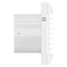 Fürdőszoba ventilátor 100 mm automata zsaluval páraérzékelővel Dalap 100 LEA ZW