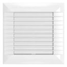 Fürdőszoba ventilátor 125 mm automata zsaluval páraérzékelővel Dalap 125 LEA ZW