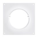 Takarólap csőtoldóval, visszacsapó szelppel 100mm