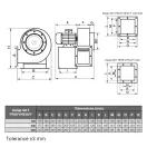Egyoldalt szívó radiális ventilátor SKT PROFI R 140/380V/4P