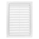 Műanyag fehér szellőzőrács rovarhálóval 180x250 mm GP 180x250 RNI