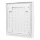 Műanyag fehér kézzel szab.szellőzőrács 150x150 mm GP 150x150 RNP