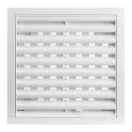 Műanyag fehér kézzel szab.szellőzőrács 150x150 mm GP 150x150 RNP