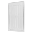 Műanyag fehér kézzel szab.szellőzőrács 180x250 mm GP 180x250 RNP