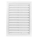 Műanyag fehér kézzel szab.szellőzőrács 180x250 mm GP 180x250 RNP