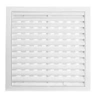   Műanyag fehér kézzel szab.szellőzőrács 200x200 mm GP 200x200 RNP