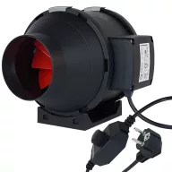   Axiális csőventilátor Ø 100 mm fordulatszám szabályozóval Dalap AP 100 DR
