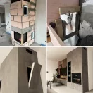 Kandalló szervízajtó Dalap RVKMN 250x450 mm