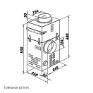 Kandalló ventilátor szett szűrővel 125 mm