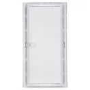 Fehér műanyag fogantyúval ellátott szervízajtó 400x600 mm