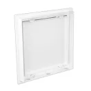 Műanyag szervízajtó 200x200 mm