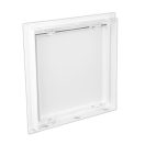 Műanyag szervízajtó 147 x 147 mm