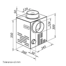 Kandalló ventilátor DALAP FN 125