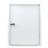 Zárható fém szervizajtó 600x800 mm, fehér 