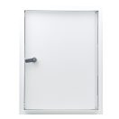 Zárható fém szervizajtó 300x600 mm, fehér 