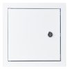 Zárható fém szervizajtó 200x200 mm, fehér