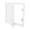 Fehér fém szervízajtó fogantyúval 498 x 798 mm
